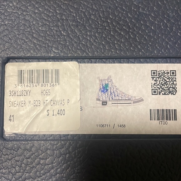 Dior b23 high top sneaker - Picture 2 of 6